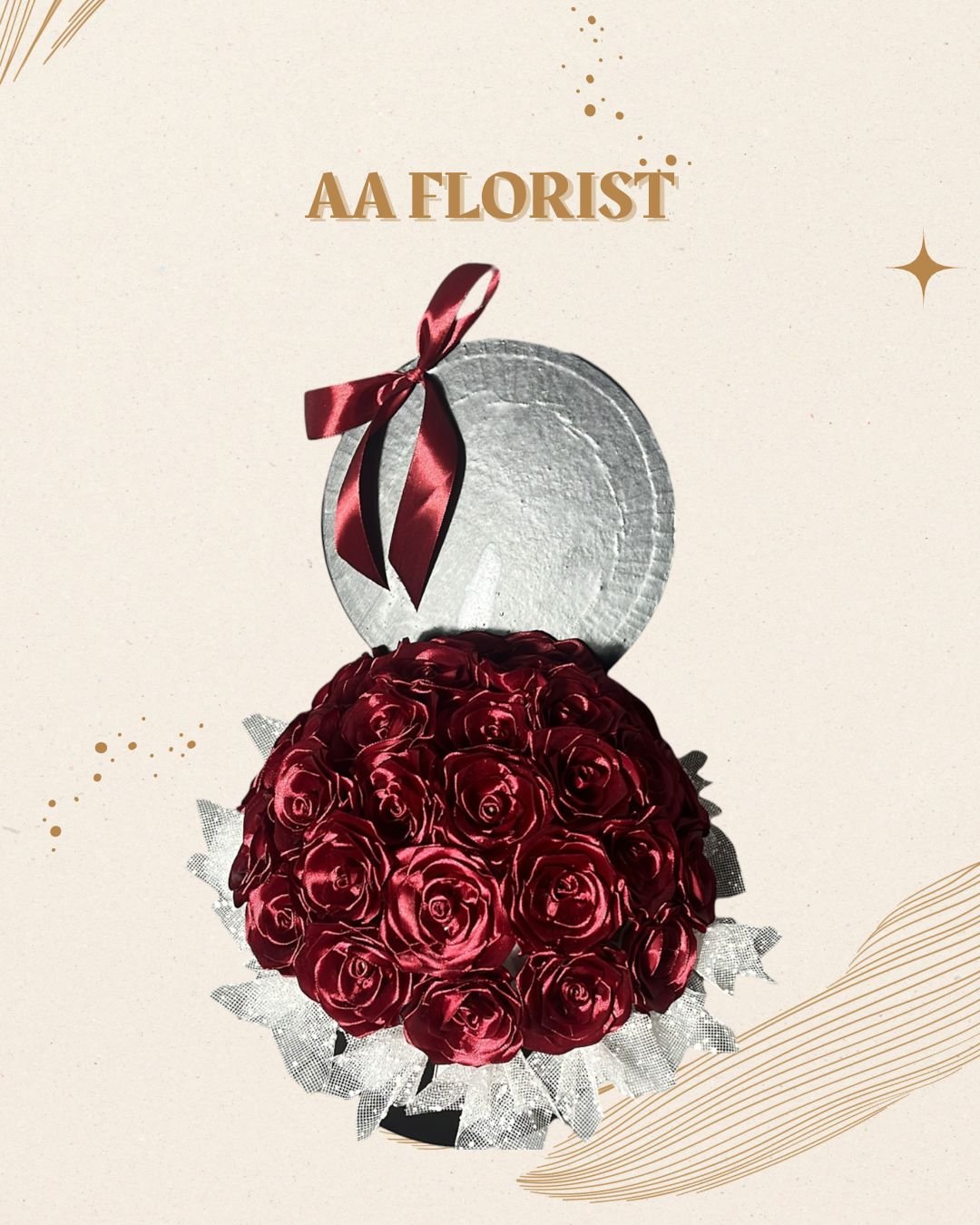 Ruby Romance Rose Box